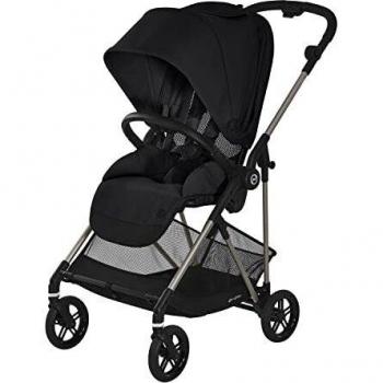 Silla de Paseo CYBEX Melio 2022 - Color Taupe y Negro Profundo