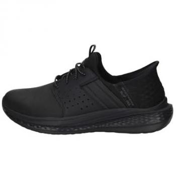 Zapatillas Skechers Slade Zacha Negras para Hombre 210828 BBK, Talla 44, Suela Plana