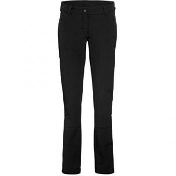 Maier Sports Helga Slim Women's Outdoor Pants - Warm, Durable Hiking Trousers in Black