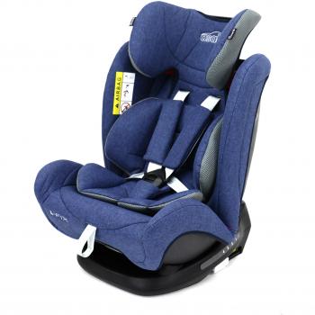 Asalvo - Silla de auto coche 1 2 3 L Fix, Color Azul