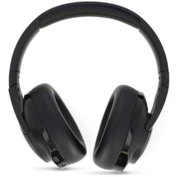 Auriculares Bluetooth Supraaurales Nedis con Microintegrado, ANC/ENC, Plegables, 28h de Batería, Control por Voz y Volumen - Negro