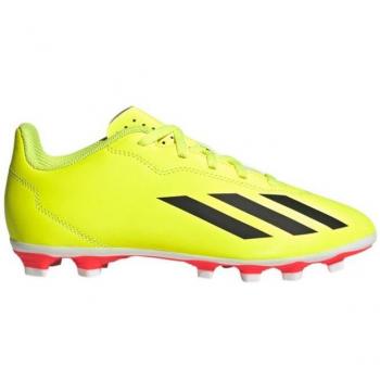 Botas de fútbol Adidas X Crazyfast Club FXG Infantil Amarillo
