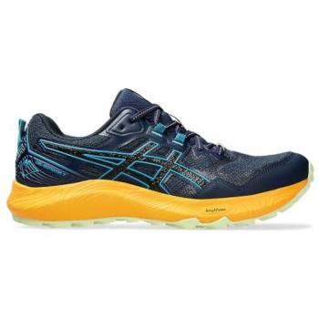 Zapatillas de trail Asics Gel-Sonoma 7 para hombre en color azul oscuro, talla 44 EU, características: diseño de trail running, tecnología GEL para amortiguación, suela con tracción optimizada
