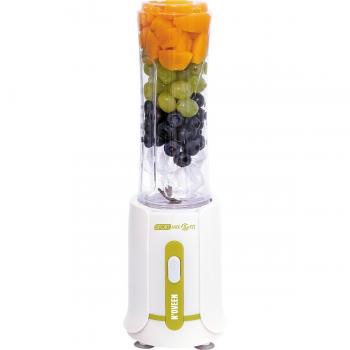N'oveen SB210 Mini Batidora de Vaso Smoothie Maker 300 W 0,6 L Verde/Blanco