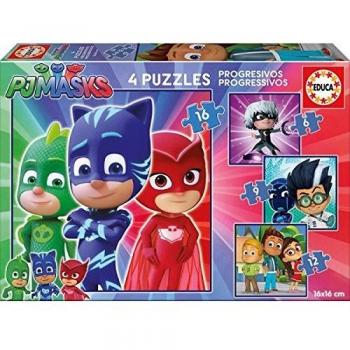 Educa Borrás- PJ Masks Puzzle Progresivos