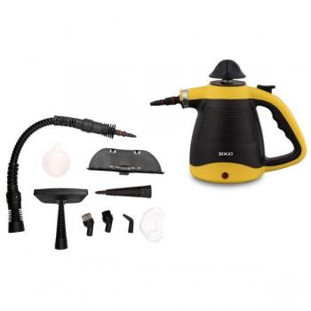 Vaporeta de Limpieza a Vapor Sogo con Accesorios - Potencia 900W - Capacidad 450ml