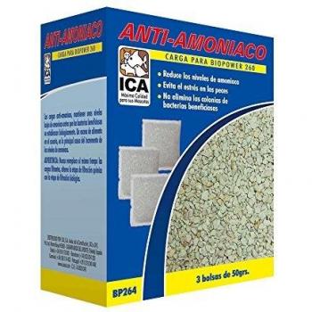 ICA BP265 Carga Anti-Amoniaco para Filtros Biopower