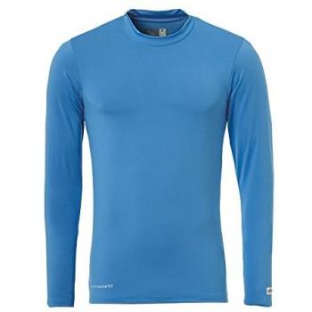 Uhlsport Distinction Colors Baselayer Camiseta de Manga Larga, HombreAzul