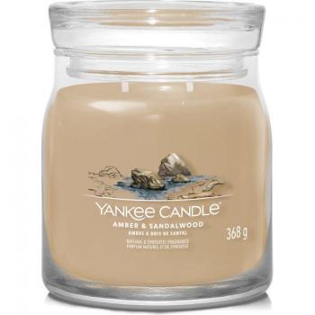 Yankee Candle Amber & Sandalwood Scented Candle 368 g