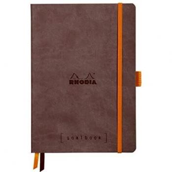 Cuaderno Rhodiarama A5 Dot Marrón Chocolate