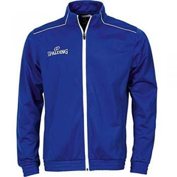 Spalding Team Warm Up Jacket Sudadera, Hombre, Royal/White, 140