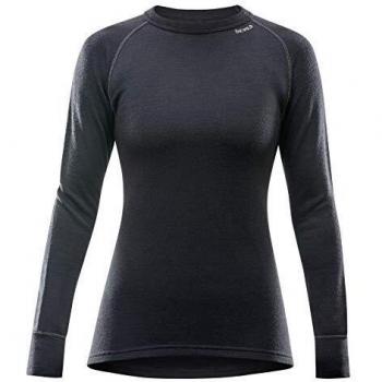 Camisa Térmica de Manga Larga Devold Expedition Merino 235 para Mujer - Color Negro - Talla M