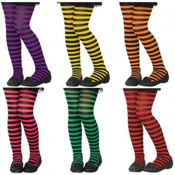 Medias infantiles a rayas en varios colores