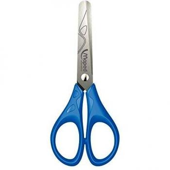 Maped Essentials - Tijera escolar, 13 cm, 1 unidad [colores surtidos]