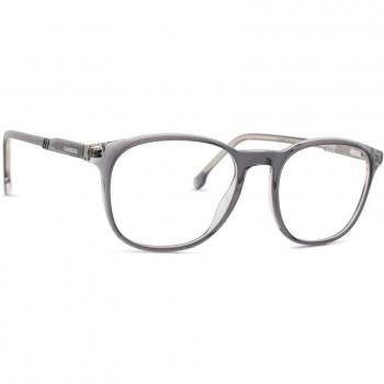 Carrera 1131 Men's Eyeglasses, Full-Rim Square Acetate Frame, Gray, 51mm Lens Diameter