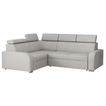 Sofá rinconero Losar 2R1 con función de descanso, L-Form, cabezales ajustables, 250x200x85-100 cm