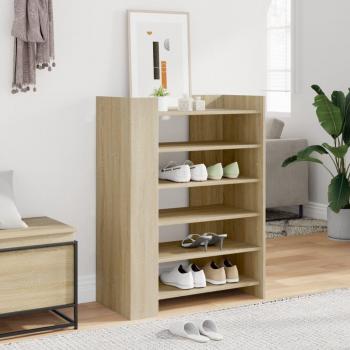 Zapato de roble Sonoma 74,5x37,5x100 cm madera multicapa marrón