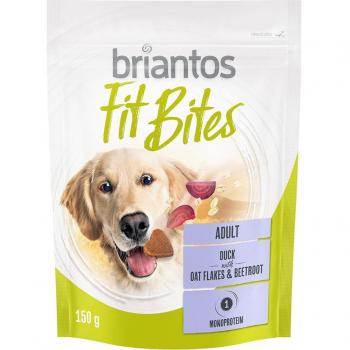 Briantos FitBites Duck with Beetroot & Oats Dog Treats - Economy Pack: 3 x 150 g Pouches