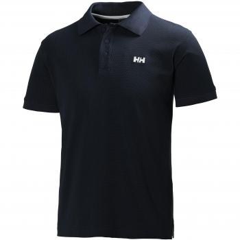 Helly Hansen Driftline Men's Short Sleeve Polo Shirt - Navy Blue