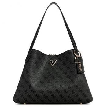 Guess Sora Shoulder Bag Gray Female ONE SIZE
