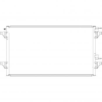 BEHR HELLA SERVICE 8FC 351 300-341 *** PREMIUM LINE *** Condensador, aire acondicionado