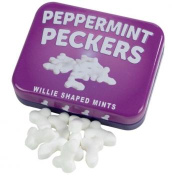 Caramelos de Menta Sin Azúcar Forma de Pene