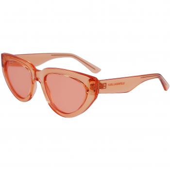 Karl Lagerfeld Women's Cat Eye Sunglasses KL6100S - Orange - 54/19/140