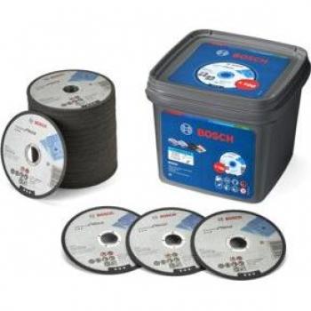 Discos Metálicos Estándar Bosch 125x1 mm - Caja de 100 Unidades