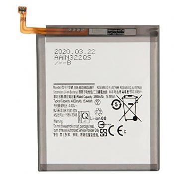 Batería Original de Litio para Samsung Galaxy S20 (4G/5G) - 4000mAh, Modelo EB-BG980ABY