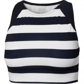 Helly Hansen Women's HP Hydropower Cropped Sports Bra Navy/White M