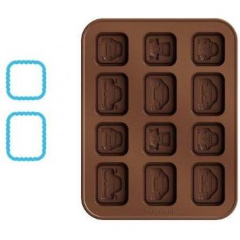 Cortapastas con Molde Chocolate Coche Tescoma M274288