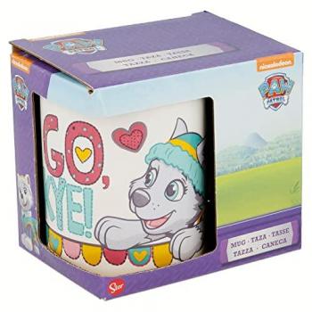Taza de Cerámica 325ml Patrulla Canina Skye y Everest en Caja Regalo