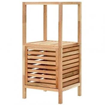 vidaXL Armario de Cuarto de Baño Madera Maciza Nogal 39.5x35.5x86cm Mobiliario