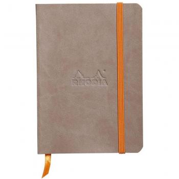Cuaderno Rhodiarama A6 - Líneas horizontales - Topo