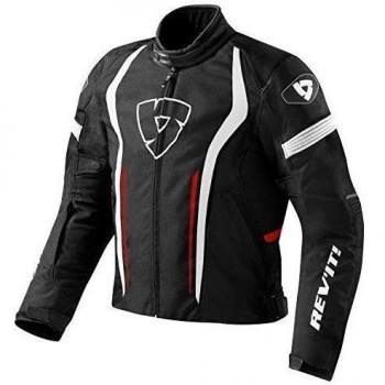 FJT190 - 1200-L - Rev It Raceway Motorcycle Jacket L Black Red