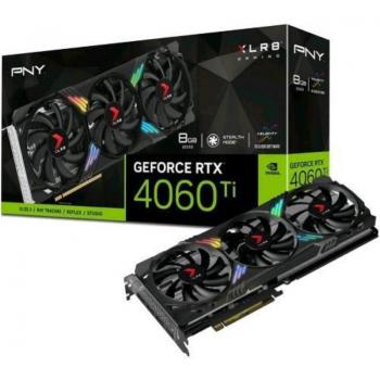 PNY GeForce RTX 4060 Ti XLR8 VERTO EPIC-X Graphics Card 8 GB GDDR6 DLSS 3