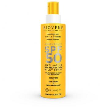 Leche Solar Biovène Hyaluronic Anti-Aging SPF 50 200 ml Antiedad