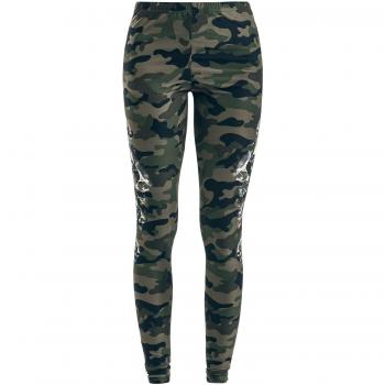 Rock Rebel by EMP Built For Comfort Leggings Camuflaje XL