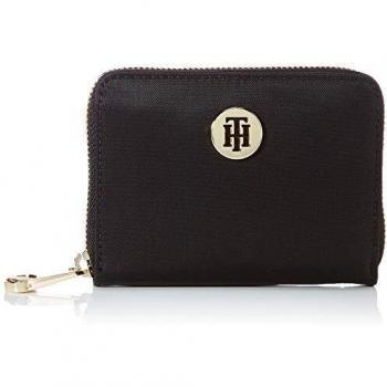 Tommy Hilfiger Poppy, Accesorio Billetera de Viaje para Mujer, Black, One Size