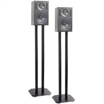 Soporte Universal para Altavoces Duronic SPS1022/80 - 80 cm de Altura, Capacidad 5 kg, Antivibración y Relleno con Arena