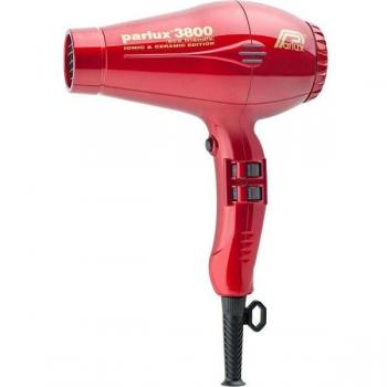 Secador Parlux 3800 Rojo - Ionic & Ceramic