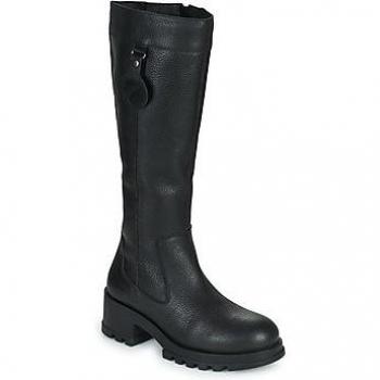Kickers KICK HIGHER Women's Leather High Boots in Black