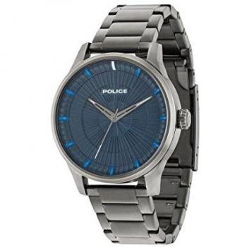 Police Men's Analogue Quartz Watch with Stainless Steel Plated Strap 15038JSU/03M