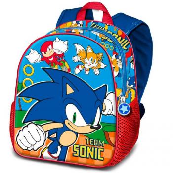 Mochila temática Sonic The Hedgehog 39cm