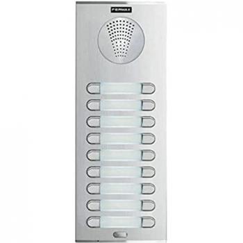 Placa de Comunicación Fermax CITY S7 AP209 4+N - Aluminio Anodizado