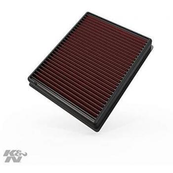 K&N 33-5000 Filtro de Aire Coche, Lavable y Reutilizable