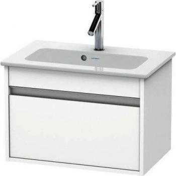 Mueble Bajo Lavabo Duravit Ketho Compact 60 x 38,5 cm, Nuez Oscuro, 1 Cajón, Suspendido