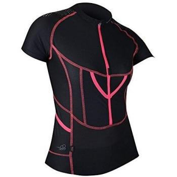 RaidLight XP Fit 3D SS Top Negro y Rosa Camiseta de running, Negro
, large