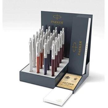 Boligrafo parker jotter core expositor de 20 unidades colores surtidos