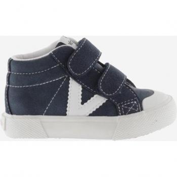 Zapatillas abotinadas Victoria Tribu con efecto piel, logotipo en contraste y tiras adherentes